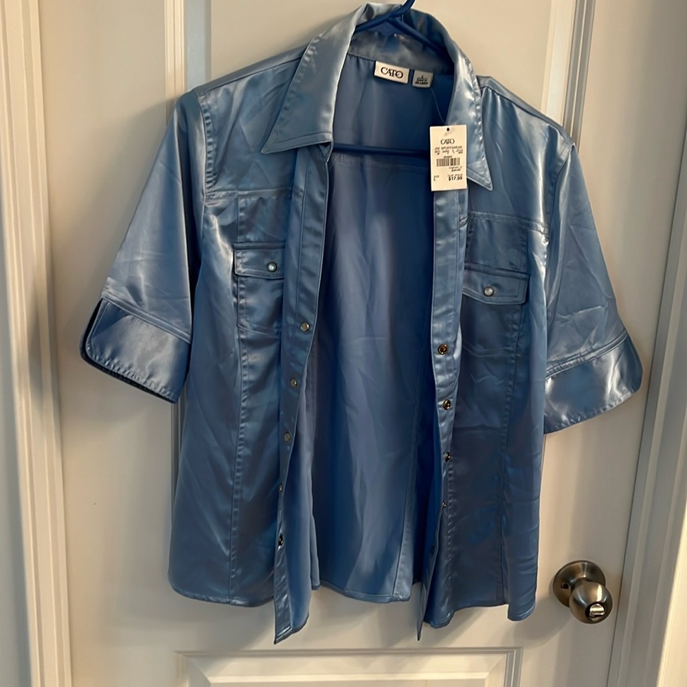 NWT Cato Large Button Down Shirt